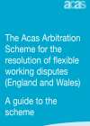 Acas Arbitration Scheme for the resolution of flexible working disputes (England and Wales)