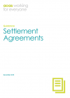 Settlement agreements